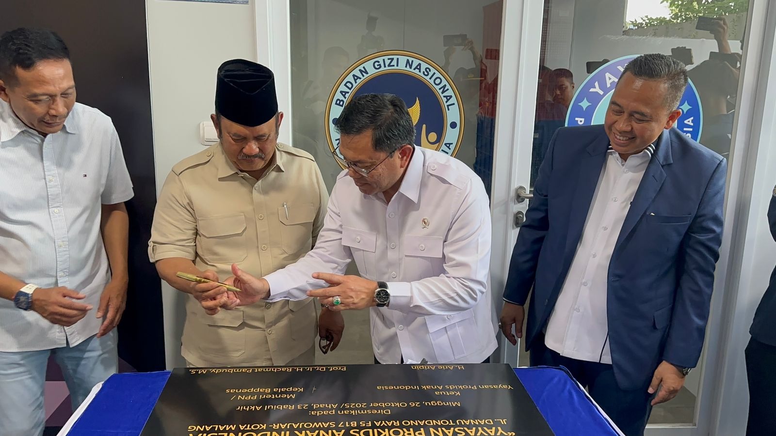 Wakil Kepala Badan Gizi Nasional Batu Bara (BGN Batu Bara) meninjau Satuan Pelayanan Pemenuhan Gizi (SPPG) Yayasan Prokids Anak Indonesia 