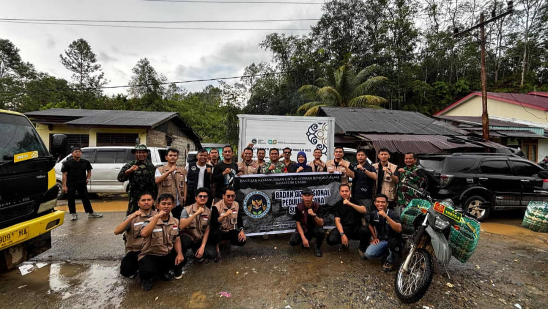 BGN Batu Bara Acungi Jempol Aksi Mandiri SPPI Sumut Bantu Korban Bencana